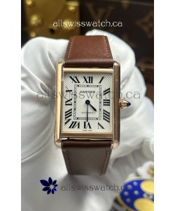 Cartier Tank Louis Automatic 27mm in Yellow Gold Super Clone Watch 