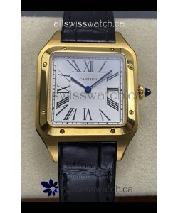 Cartier Santos Dumont in Yellow Gold 31MM Super Clone Watch 