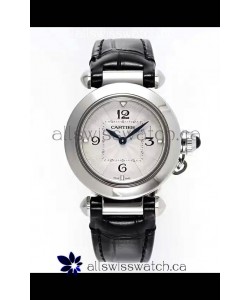 Pasha De Cartier Steel Casing Watch 30MM Super Clone Watch 