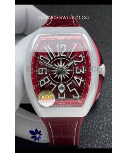 Franck Muller Vanguard Yachting White Ceramic Super Clone Watch 