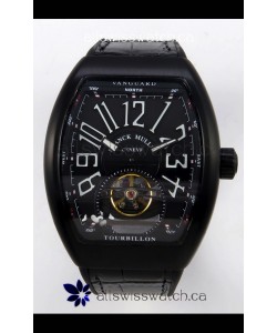 Franck Muller V45 Tourbillon Black DLC Super Clone Watch 