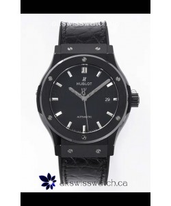 Hublot Classic Fusion Ceramic Casing Black Dial Super Clone Watch 42MM