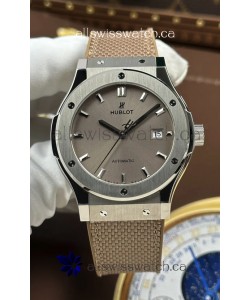 Hublot Classic Fusion Titanium Taupe Dial 42MM Super Clone Watch 