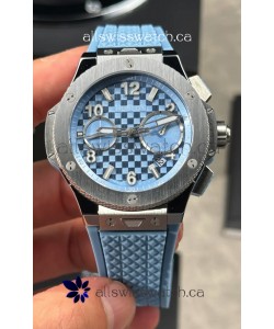 Hublot Big Bang Original Titanium Coal Blue 43MM Super Clone Watch 