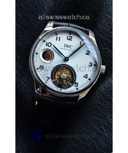IWC Portuguese Tourbillon Steel Casing and dial Super Clone Watch 