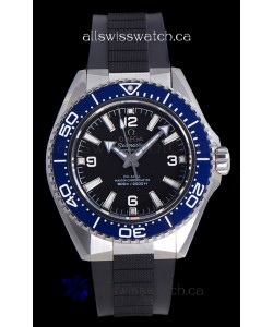 Omega Seamaster Planet Ocean Blue Bezel Rubber Strap 42MM Super Clone Watch 