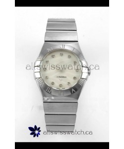 Omega Constellation 28MM Pearl Textured Dial QUARTZ Super Clone Watch 