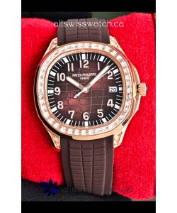 Patek Philippe Aquanaut 5167 Rose Gold Brown Dial 38.5MM Watch
