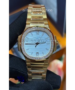 Patek Philippe Nautilus 7118/1200R-010 35MM Tiffany Blue Super Clone Watch 