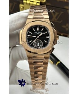 Patek Philippe Nautilus 5980/R Rose Gold Super Clone Watch 