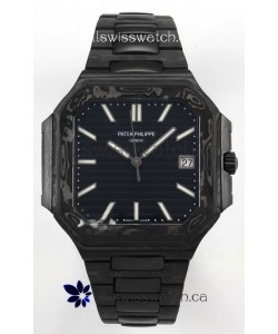 Patek Philippe Cubitus Carbon Casing Black Dial Super Clone Watch 