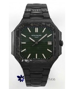 Patek Philippe Cubitus Carbon Casing Green Dial Super Clone Watch 