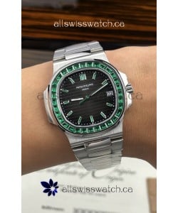 Patek Philippe Nautilus 5723 Black Dial Red Rubies Super Clone Watch 