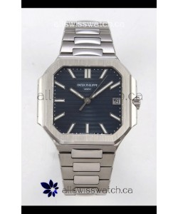 Patek Philippe Cubitus 7128 904L Steel Casing Black Dial Swiss Replica Watch