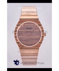 Piaget Polo 79 Rose Gold Case/Pink Dial 39MM Super Clone Watch 