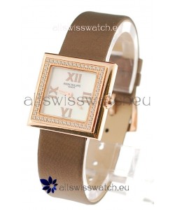 Patek Philippe Ladies Swiss Watch in White Dial