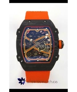Richard Mille RM67-02 Black NTPT 37 Grams CRMA7 Clone Movement 