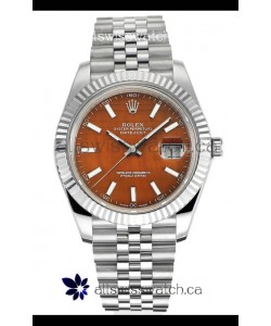 Rolex Datejust Cal.3235 Movement Tiger Dial 41MM Super Clone Watch 