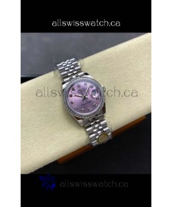 Rolex Super Clone Datejust 31MM Pink Dial Jubilee Super Clone Watch