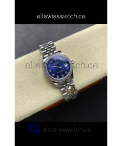 Rolex Super Clone Datejust 31MM Blue Dial Jubilee Super Clone Watch 