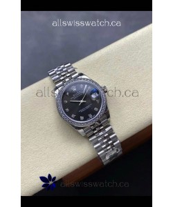 Rolex Super Clone Datejust 31MM Grey Dial Steel Case Super Clone Watch 