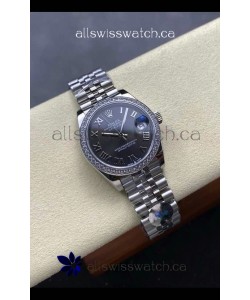 Rolex Super Clone Datejust 31MM Grey Dial Steel Case Super Clone Watch 