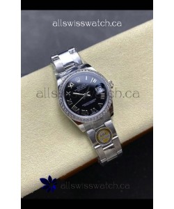 Rolex Super Clone Datejust 31MM Black Roman Dial Super Clone Watch