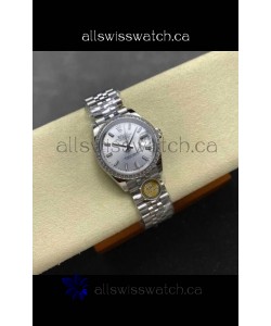 Rolex Super Clone Datejust 31MM Steel Dial Jubilee Super Clone Watch 