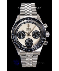 Rolex Daytona Paul Newman 37MM Cream Dial Manual Wind Super Clone Watch 
