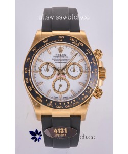 Rolex Daytona 126518 White Dial FREE SPRUNG MVMT Super Clone Watch 