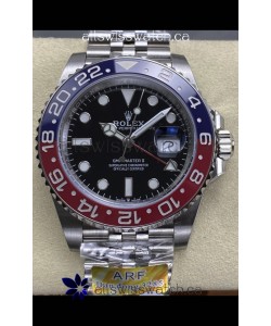 GMT Masters 126710BLRO Pepsi Cal.3285 FREE SPRUNG MVMNT Super Clone 