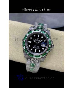 Rolex Submariner 116610 Iced Out Edition 16 Swiss Replica Watch 