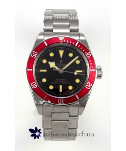 Tudor Black Bay 41 Black Dial Red Bezel Oyster Super Clone Watch 