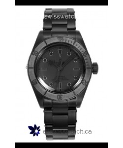 Tudor Black Bay PVD Case Black Dial Swiss Replica Watch 