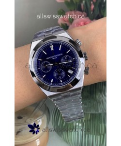 Vacheron Constantin Overseas Chronograph Blue Dial Super Clone Watch 