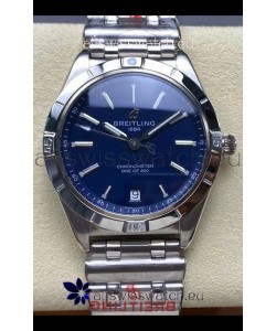 Breitling Chronomat Automatic GMT 40 Blue Dial 1:1 Mirror Swiss Replica Watch