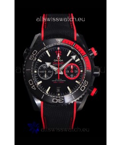 Omega Super Clone Planet Ocean 600M Chronograph Black Ceramic Replica Watch