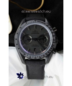 Omega Speedmaster Dark Side of the Moon Black Strap - 1:1 Super clone Replica Watch