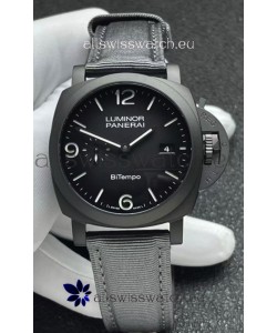Panerai Luminor Super Clone PAM1467 Bi-Tempo Titanium Watch 42MM