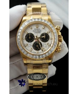 Rolex Daytona Super Clone 116519LN Meteorite Dial Cal.4131 Movement - Yellow Gold Casing