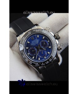 Rolex Daytona Japanese Movement Steel Casing Replica Watch in Blue Dial