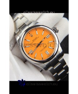Rolex Oyster Perpetual Japanese Movement Replica Watch 41MM - Yellow Dial