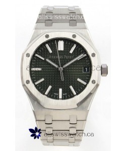 Royal Oak 15510 Green Dial FREE SPRUNG MVMNT Super Clone Watch 