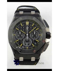 Royal Oak Offshore Chronograph 26420FE Black Ceramic Super Clone Watch 
