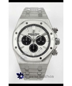 Royal Oak Chrono 26331 White Dial Super Clone Watch 