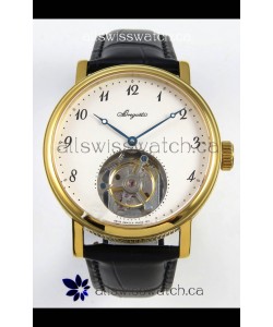 Breguet Classique Tourbillon Yellow Gold Numerals Dial Super Clone Watch 