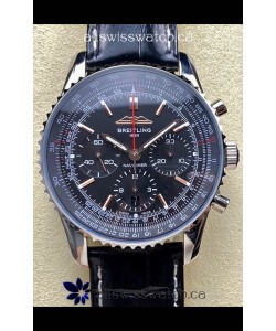 Breitling Navitimer B01 Chronograph 43 Black Dial Super Clone Watch 