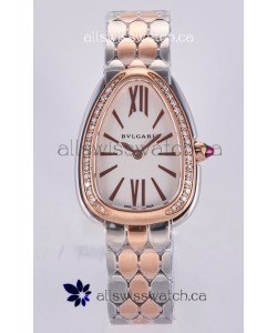 Serpenti Seduttori in Two Tone Rose Gold Casing Super Clone Watch