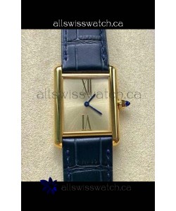 Cartier Tank Louis 25MM Swiss Quartz Movement Gold Case