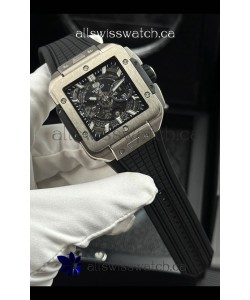 Hublot Square Bang Unico Titanium Case Ceramic Bezel Super Clone Watch 